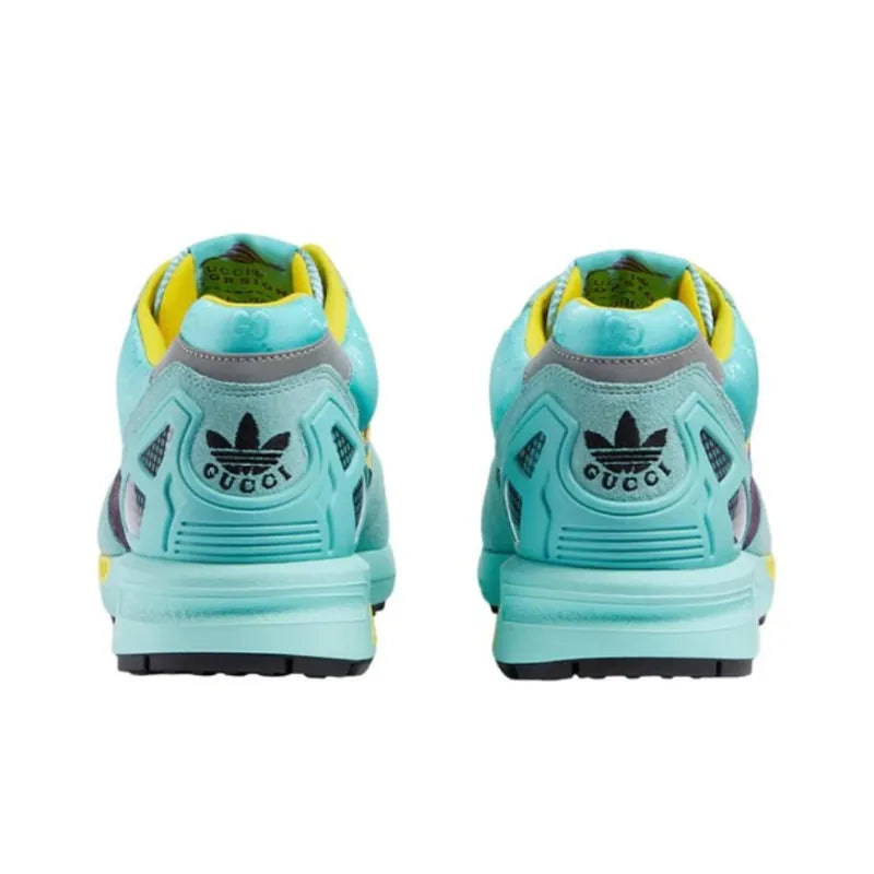 Gucci x Adidas ZX 8000 Wmns 'Aqua GG Monogram'