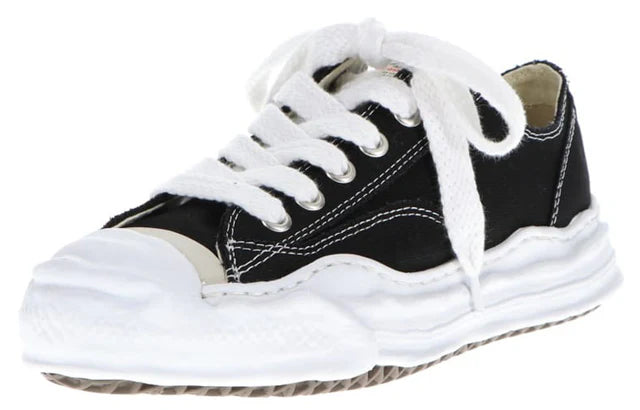 Maison MIHARA YASUHIRO HANK OG Sole Canvas Low 'Black White'