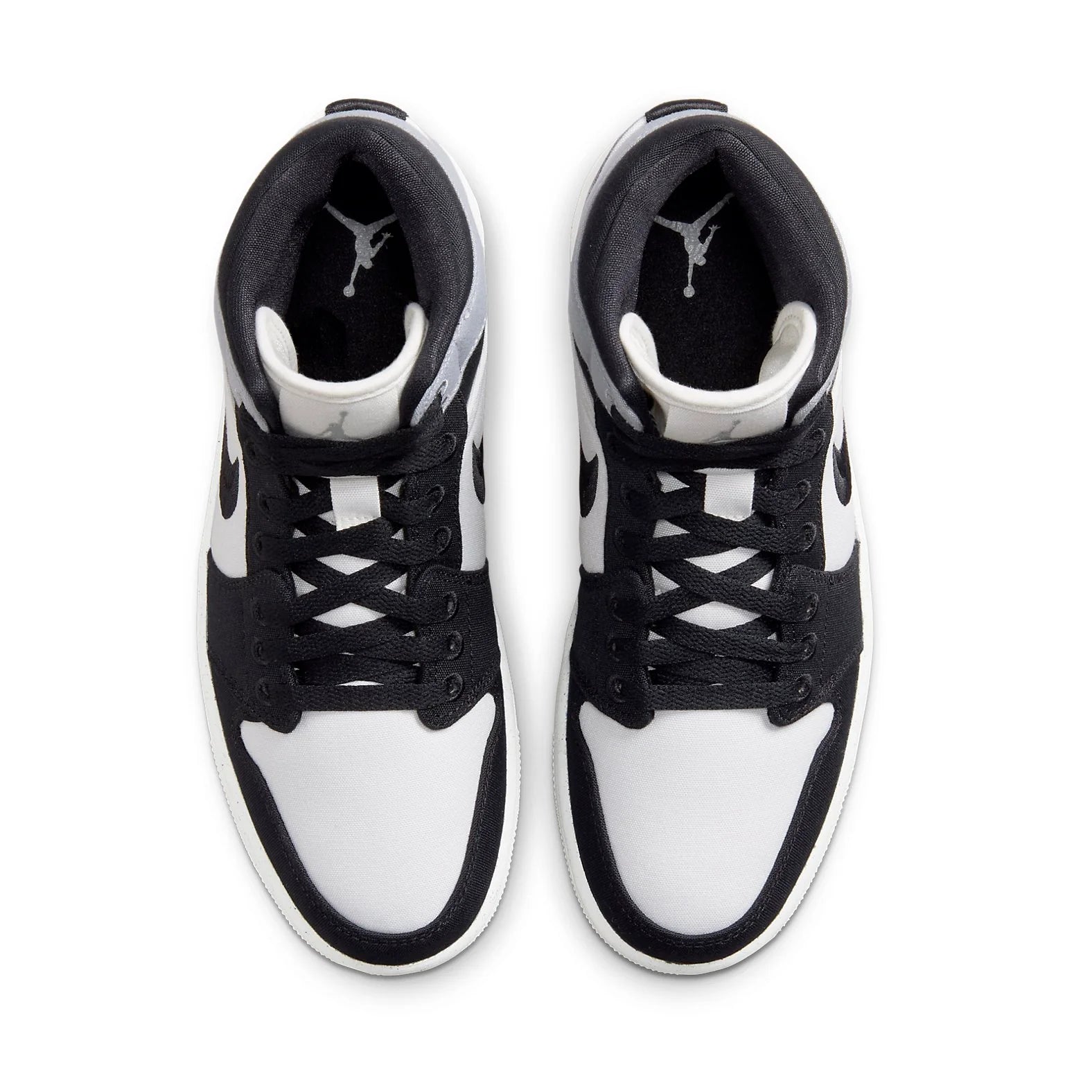 Air Jordan 1 Mid SE Wmns 'Light Steel Grey Canvas'