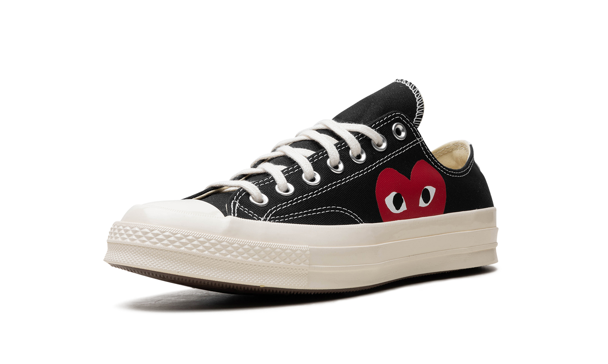 Chuck 70 Ox "Comme Des Garçons PLAY / Half Heart Black" 150206C