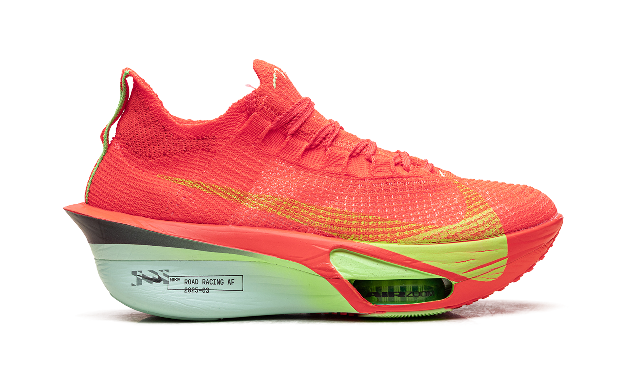 ZoomX AlphaFly 3 WMNS "Bright Crimson Lime Blast" FD8315 600