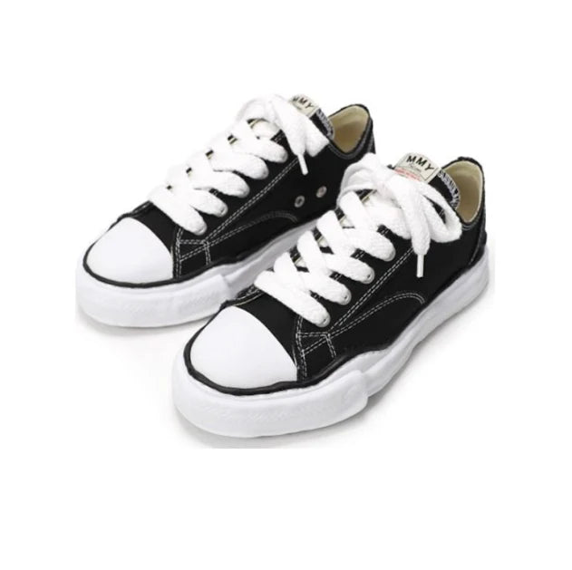 Maison MIHARA YASUHIRO PETERSON OG Sole Canvas Low 'Black'
