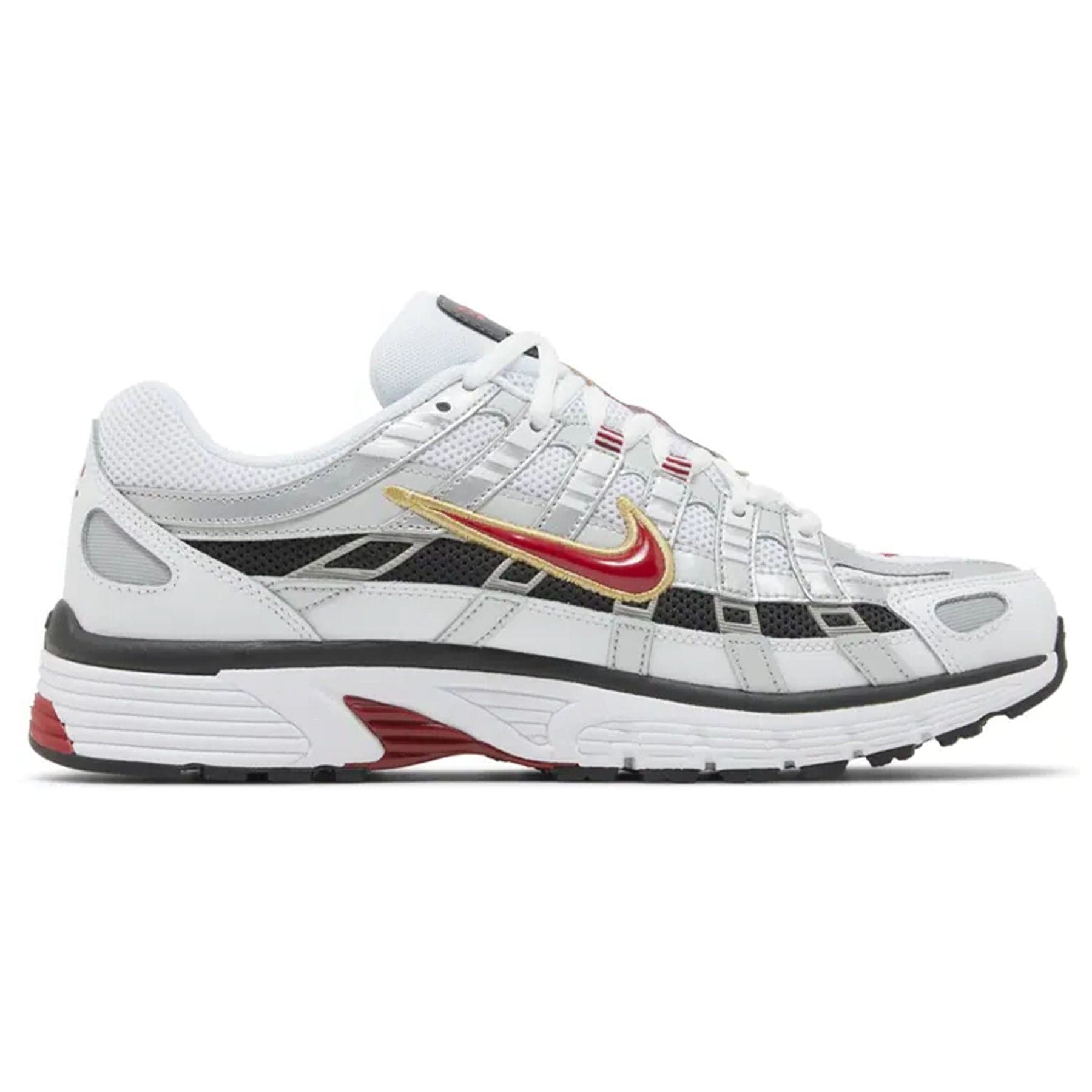 Nike P-6000 'Platinum Varsity Red'