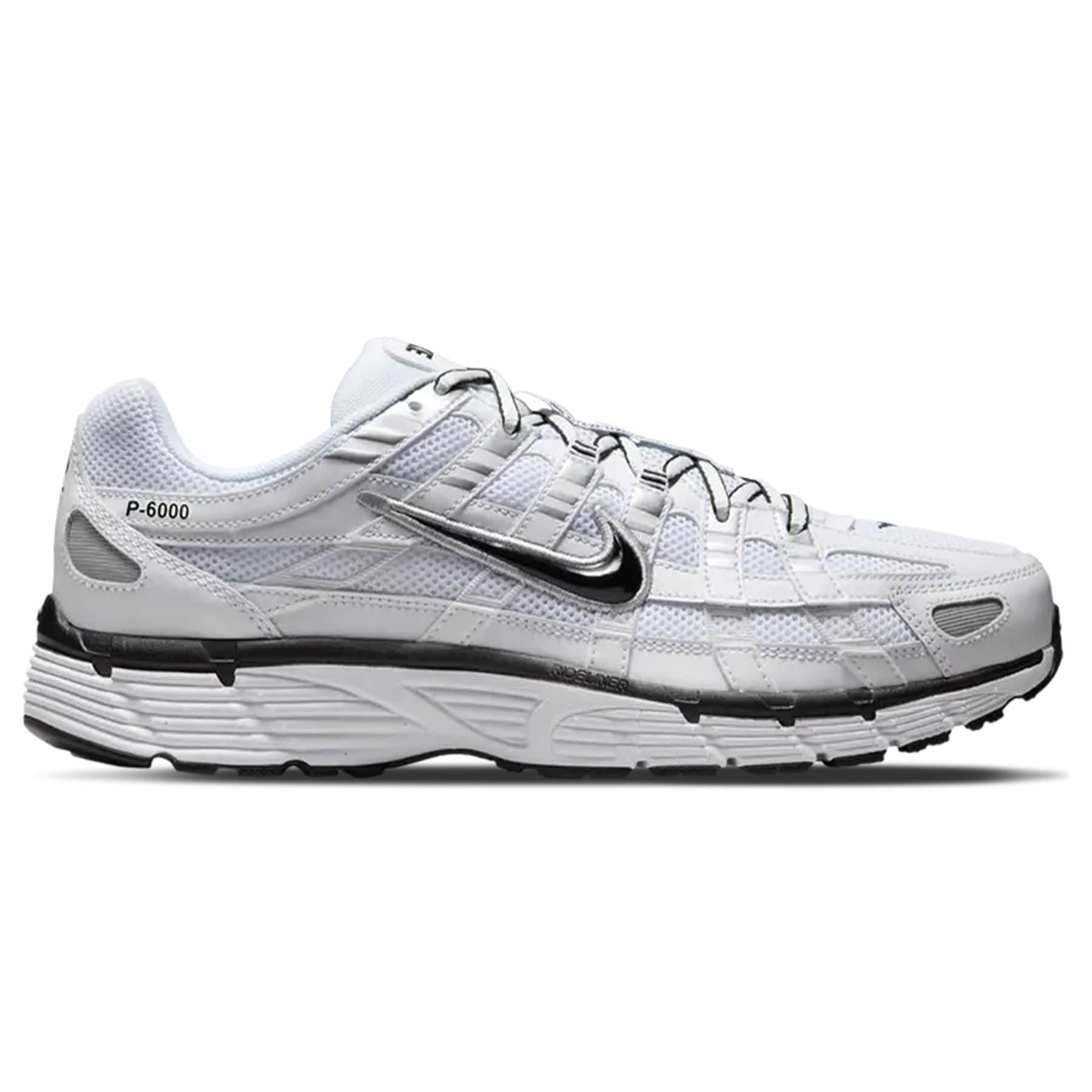 Nike P-6000 'White Metallic Silver Black'