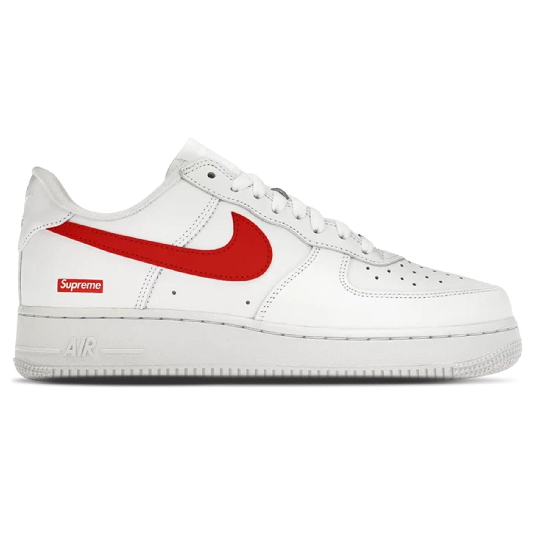 Supreme x Nike Air Force 1 Low 'Box Logo - Speed Red' Shanghai Exclusive