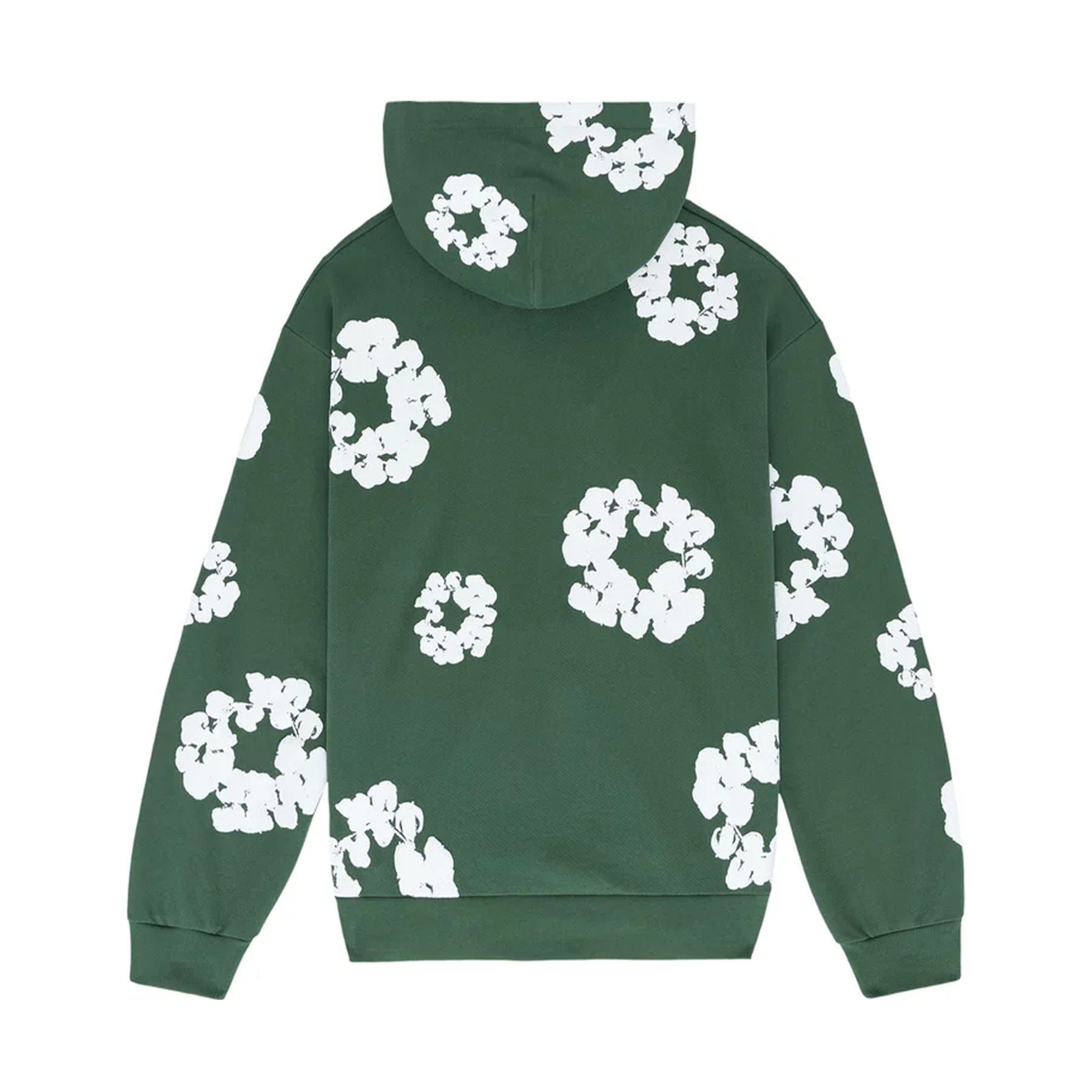 Denim Tears The Cotton Wreath Hooded Sweatshirt 'Green'