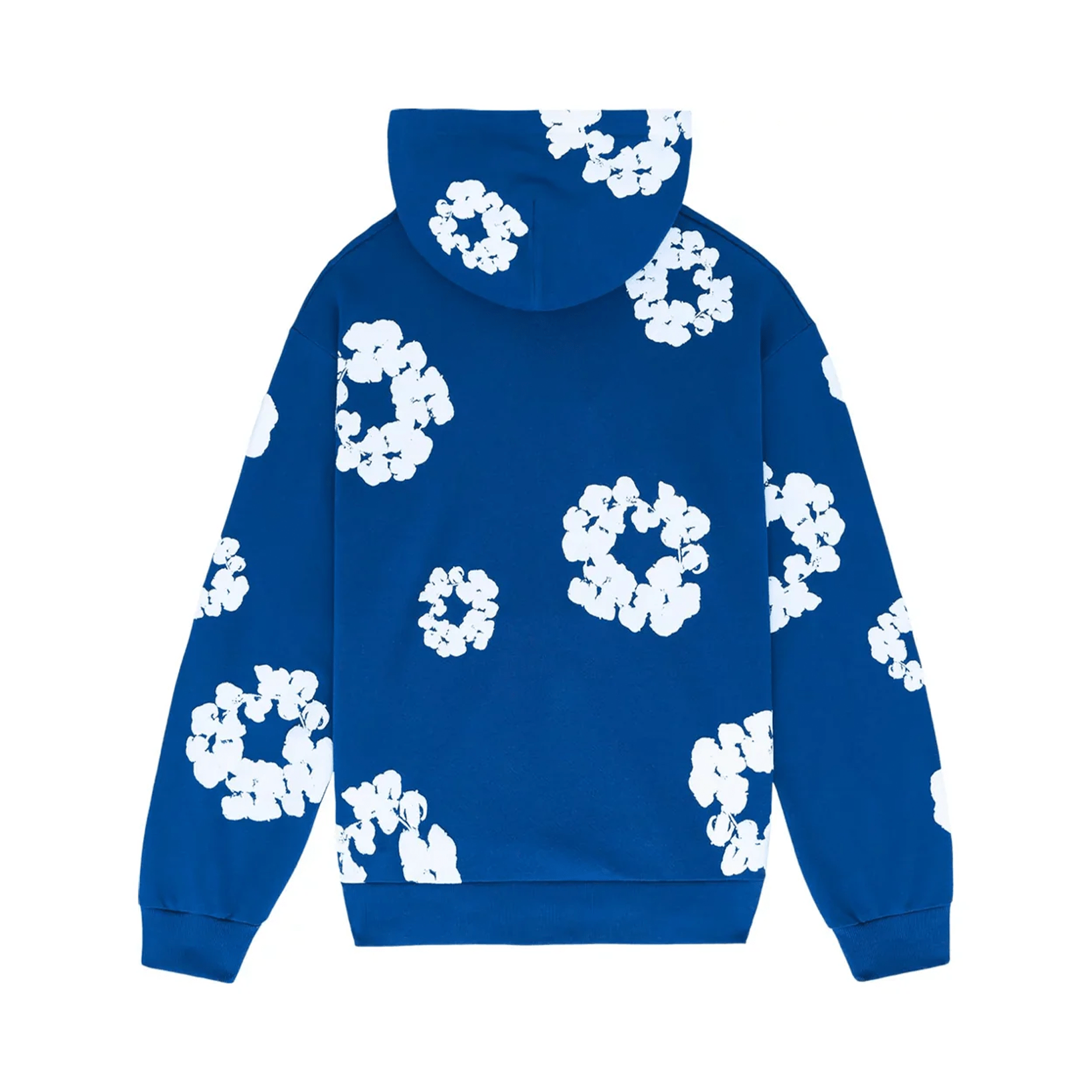 Denim Tears The Cotton Wreath Hooded Sweatshirt 'Royal Blue'