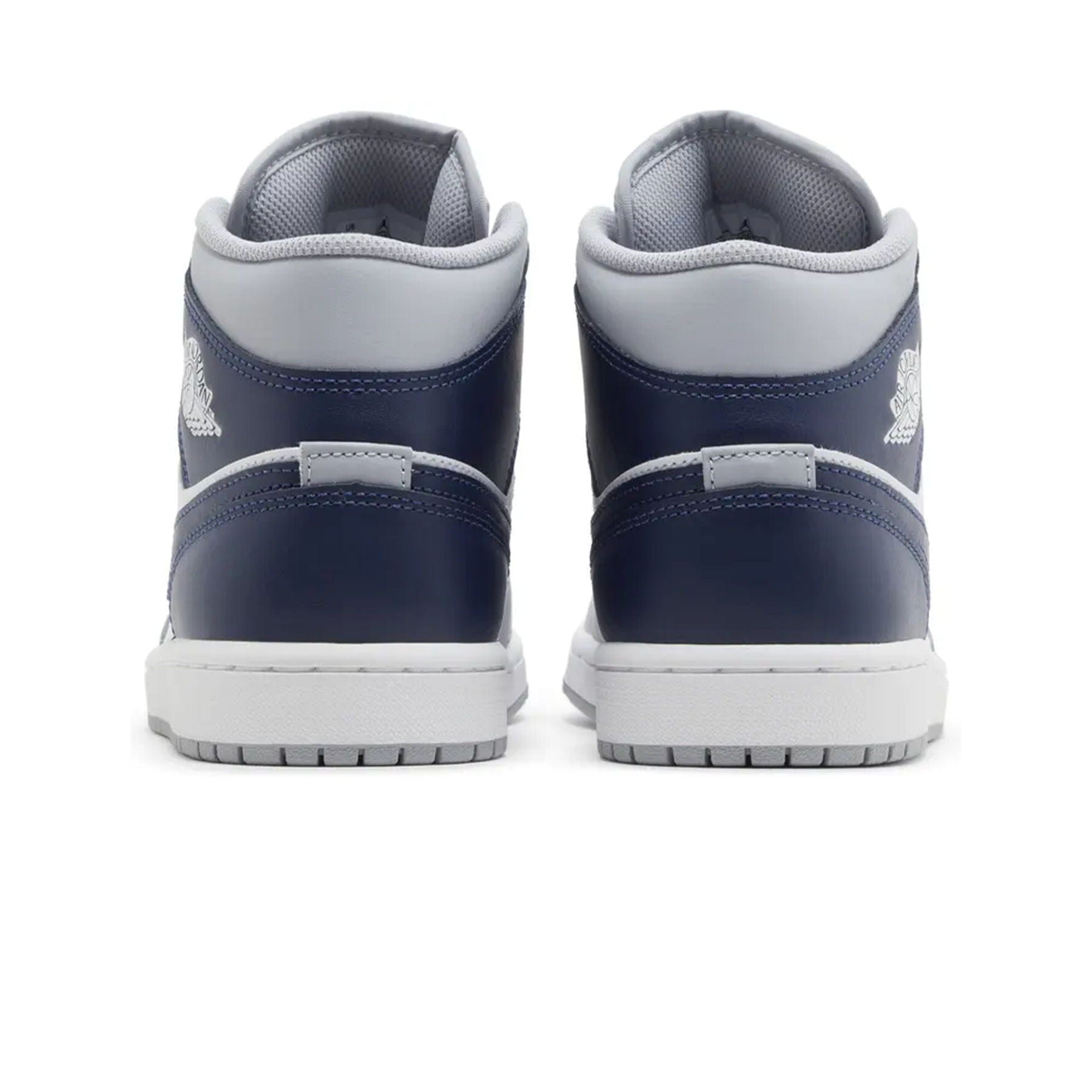 Air Jordan 1 Mid 'Wolf Grey Midnight Navy'