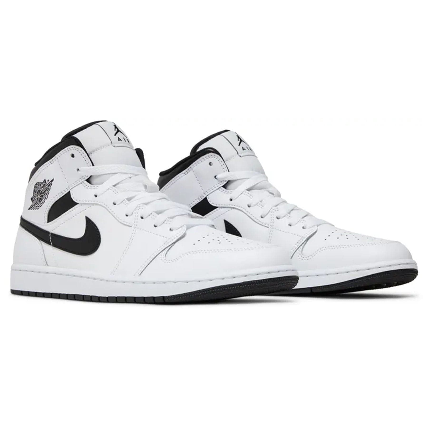 Air Jordan 1 Mid 'White Black'