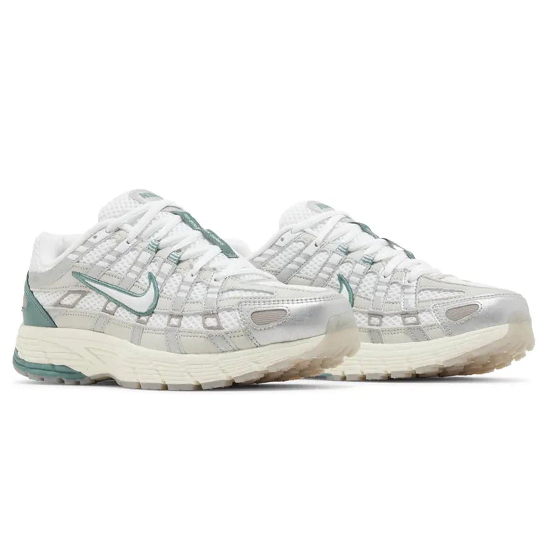 Nike P-6000 Wmns 'Coconut Milk Metallic Silver'