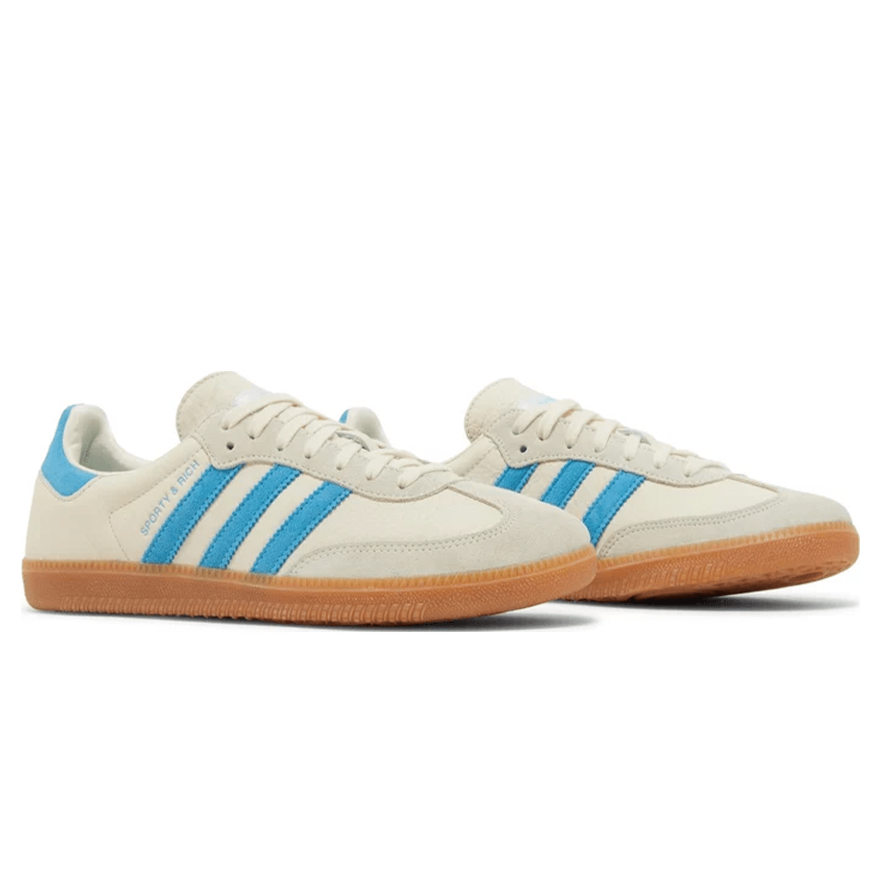 Sporty & Rich x Adidas Samba OG 'Cream Blue'