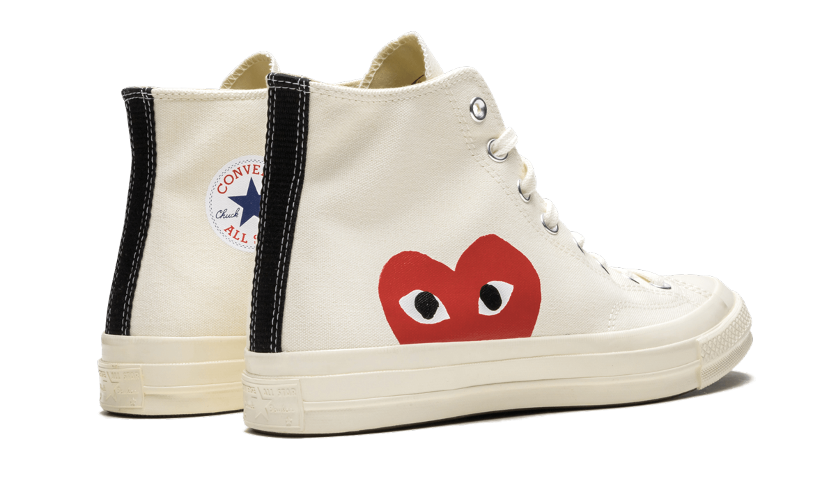Chuck 70 CDG "Comme des Garcons Play - White" 150205C