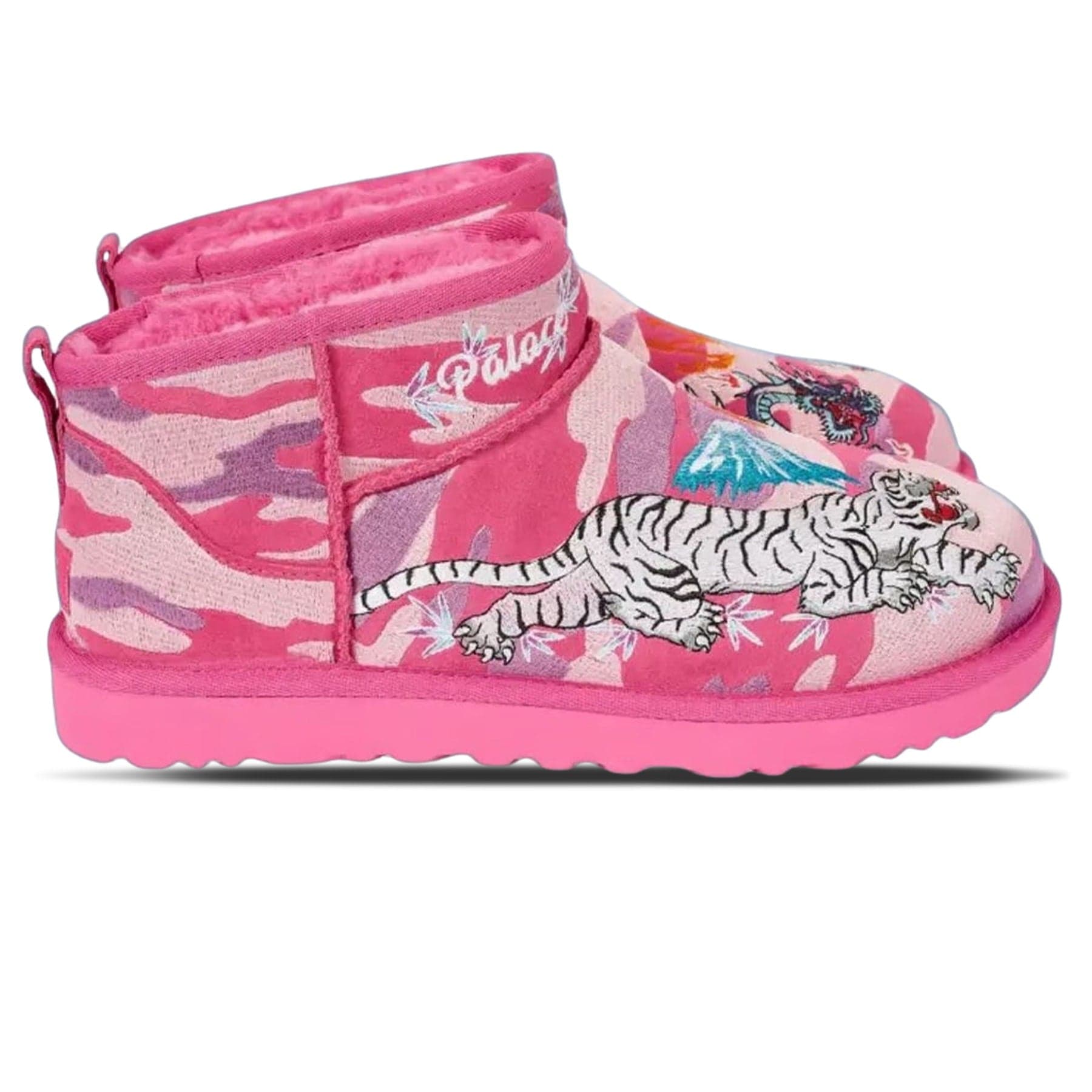 Palace x UGG Mini Boot 'Pink Camo'