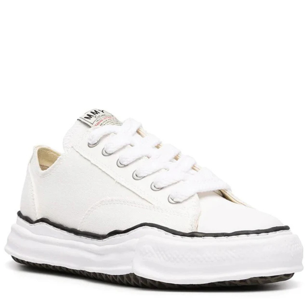 Maison MIHARA YASUHIRO PETERSON OG Sole Canvas Low 'White Cream'