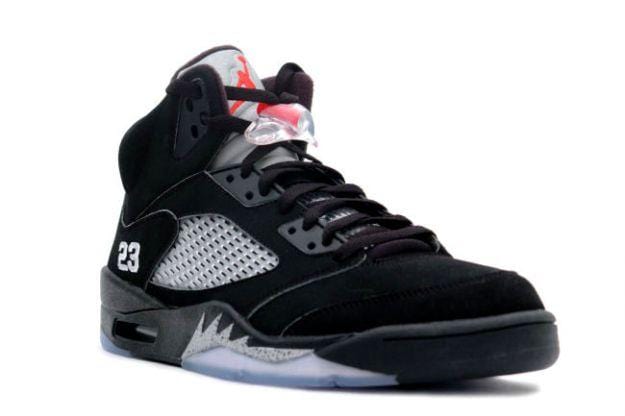 Air Jordan 5 Retro 'Black Metallic Silver'