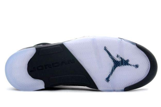 Air Jordan 5 Retro 'Black Metallic Silver'