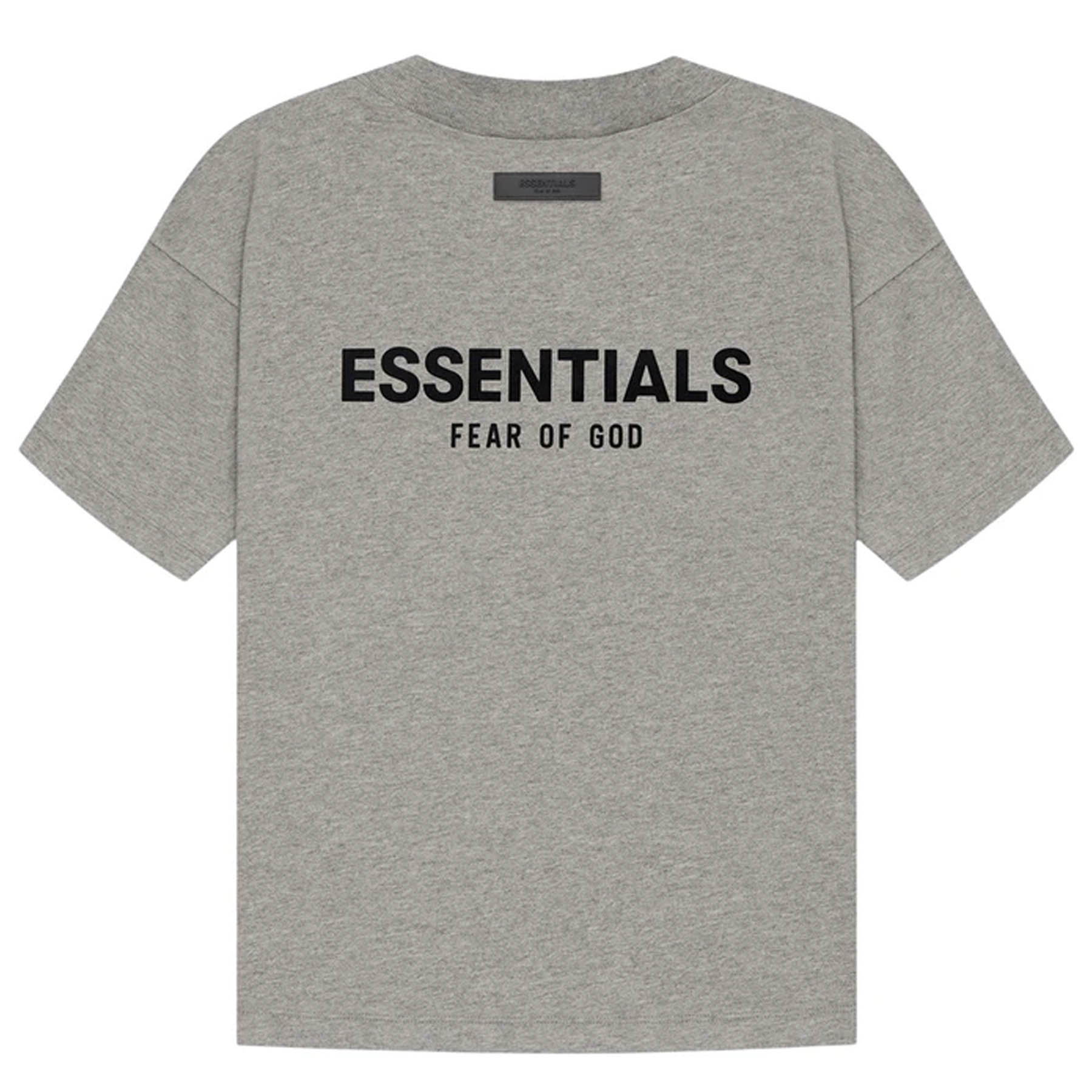 Fear of God Essentials T-shirt 'Dark Oatmeal' (SS22)