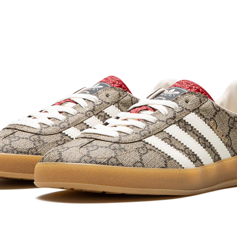 Gucci x Adidas Gazelle Wmns 'Beige GG Monogram'