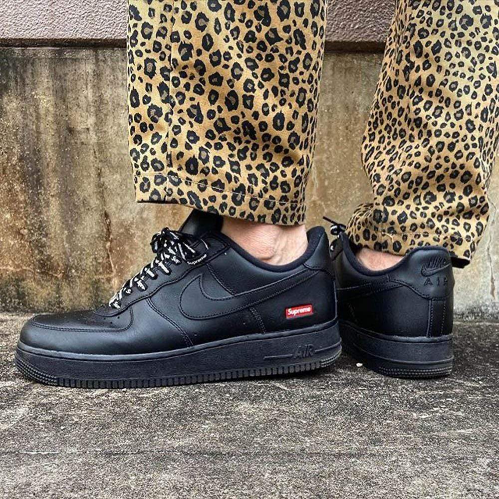 Supreme x Nike Air Force 1 Low 'Box Logo - Black'
