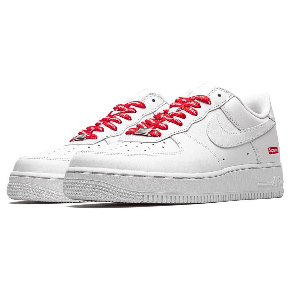 Supreme x Nike Air Force 1 Low 'Box Logo - White'