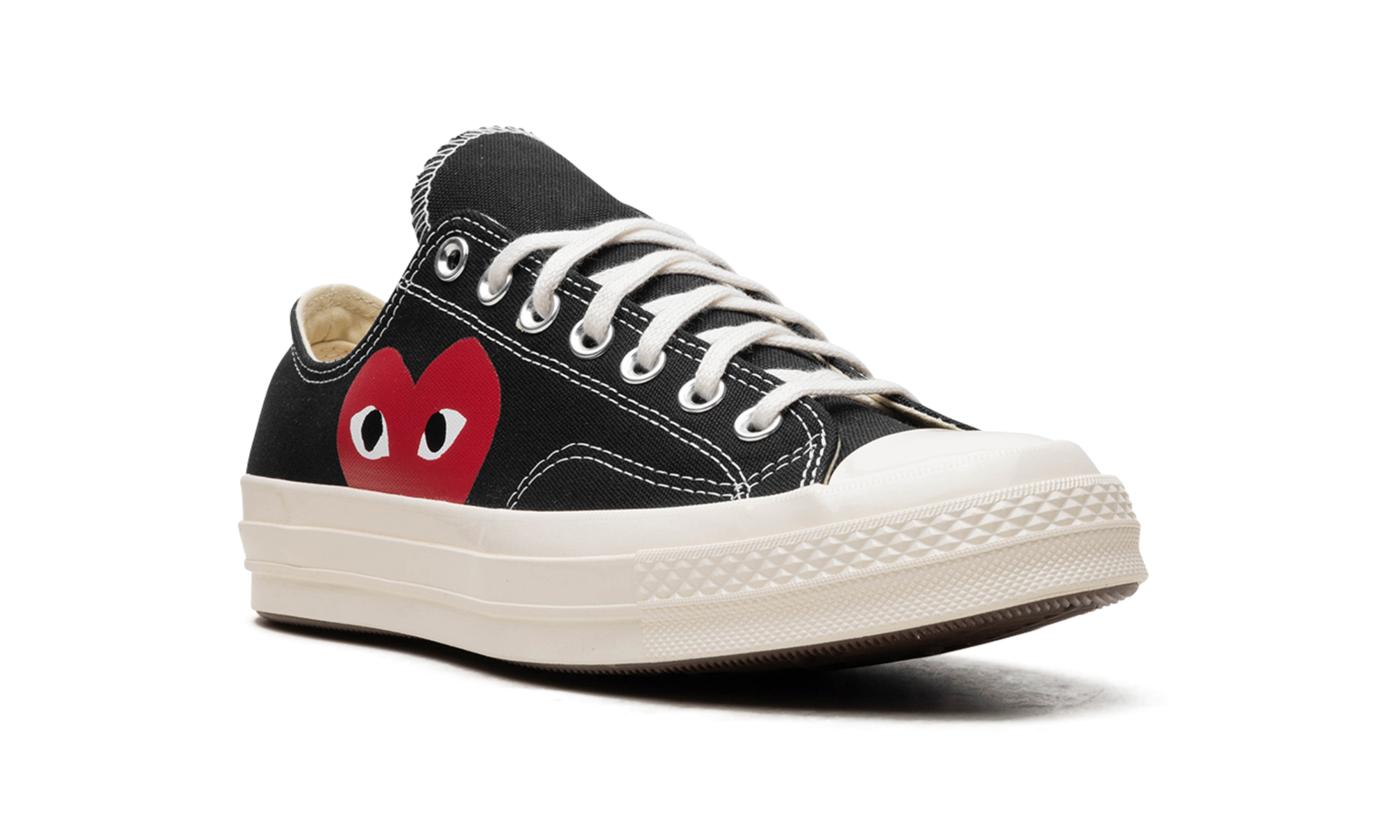 Chuck 70 Ox "Comme Des Garçons PLAY / Half Heart Black" 150206C