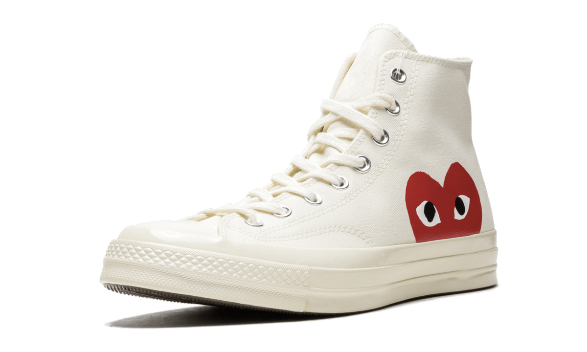 Chuck 70 CDG "Comme des Garcons Play - White" 150205C