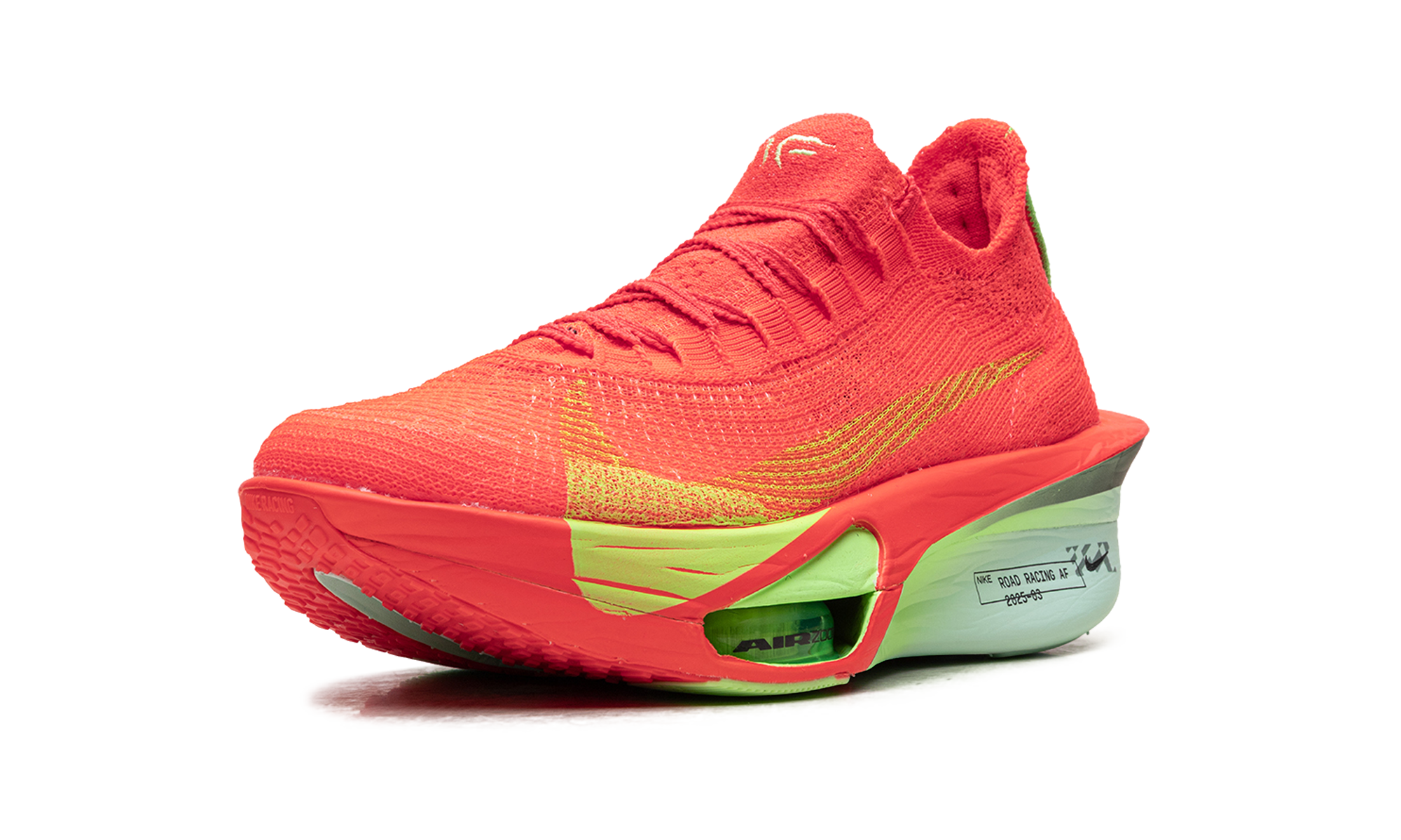 ZoomX AlphaFly 3 WMNS "Bright Crimson Lime Blast" FD8315 600
